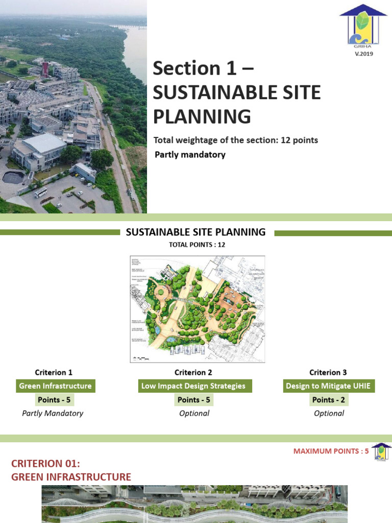Section 1 & 2 | PDF | Climate Change Mitigation | Green Infrastructure
