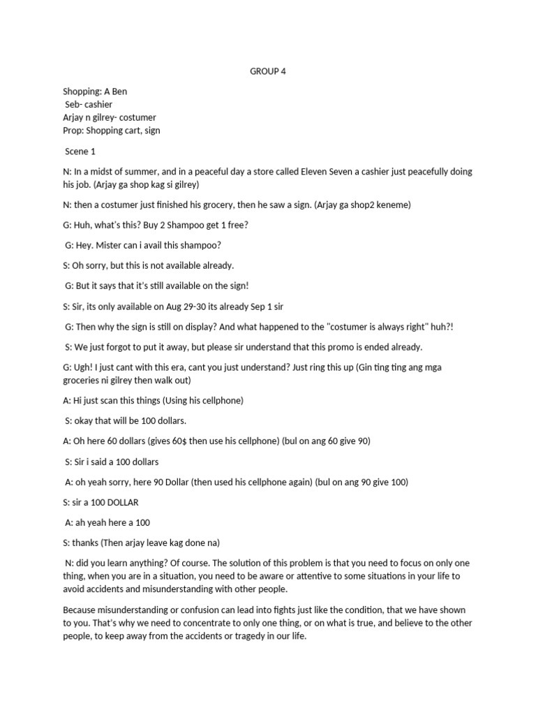 Group 4 | PDF