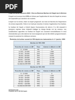 Barème IR Maroc 2025 : Taux et Tranches | PDF | Impôt sur le revenu ...
