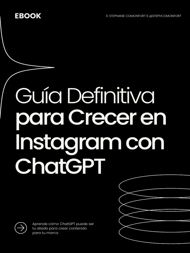 GuiÌ A Definitiva para Crecer en Instagram Con ChatGPT | PDF ...