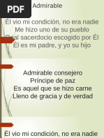 Admirable Consejero: Letra y Significado | PDF