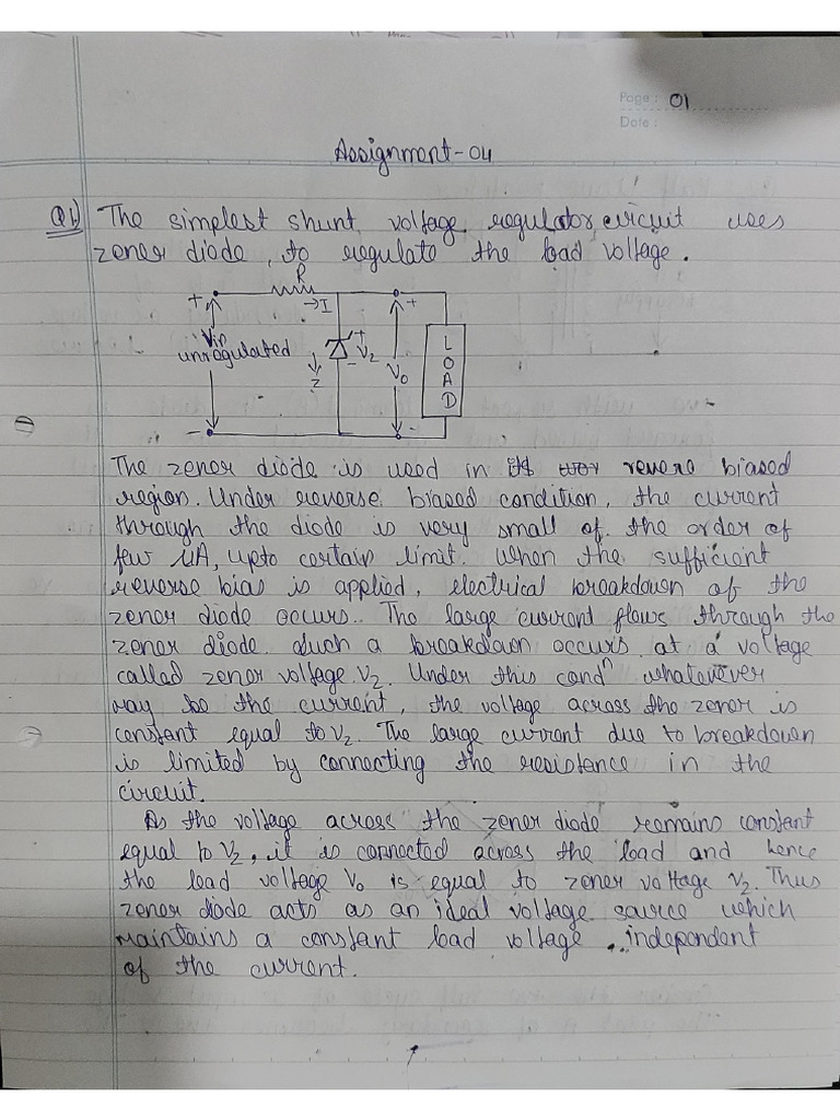 Beee Assignment 4 | PDF