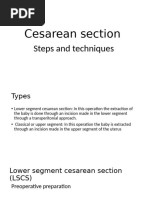 B-Lynch Suturing Surgical Technique Guide | PDF | Uterus | Surgical Suture