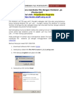 Bagaimana Cara Membuka File Dengan Ekstens Postscript