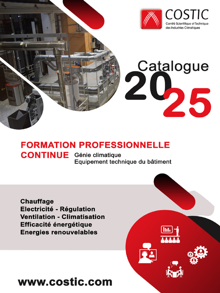Formation Costic 2025 : Réglages Hydraulique | PDF | Chaudière | Facture