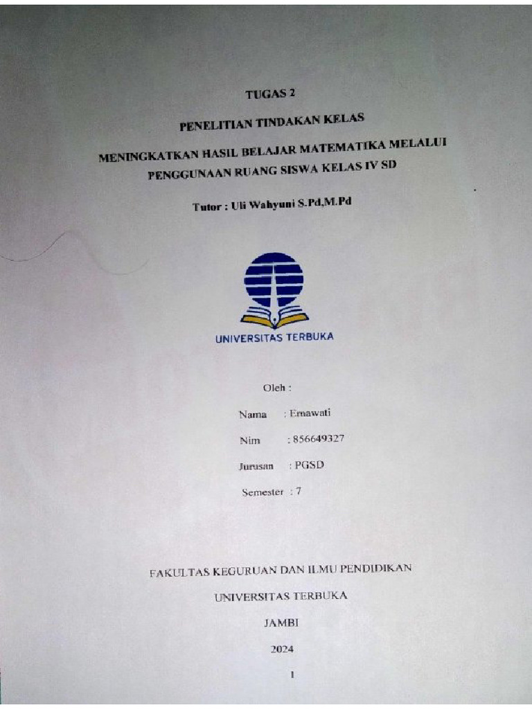 Laporan PTK 2 | PDF