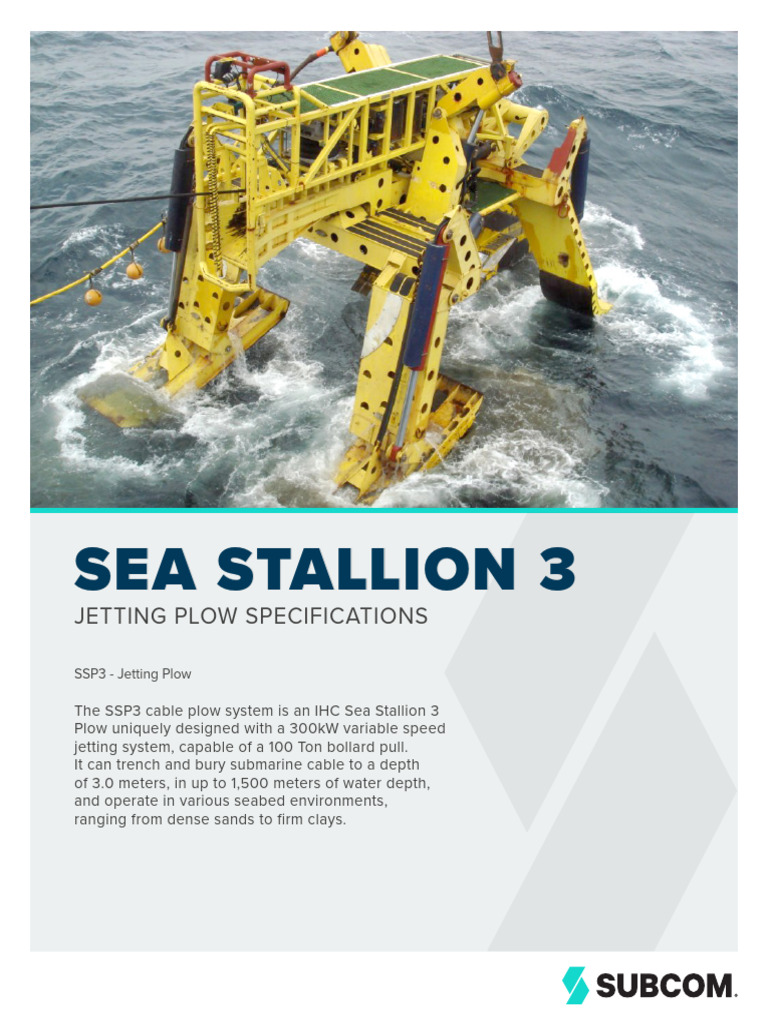 SubCom SeaStallion3 PlowSpecs Letter Web | PDF
