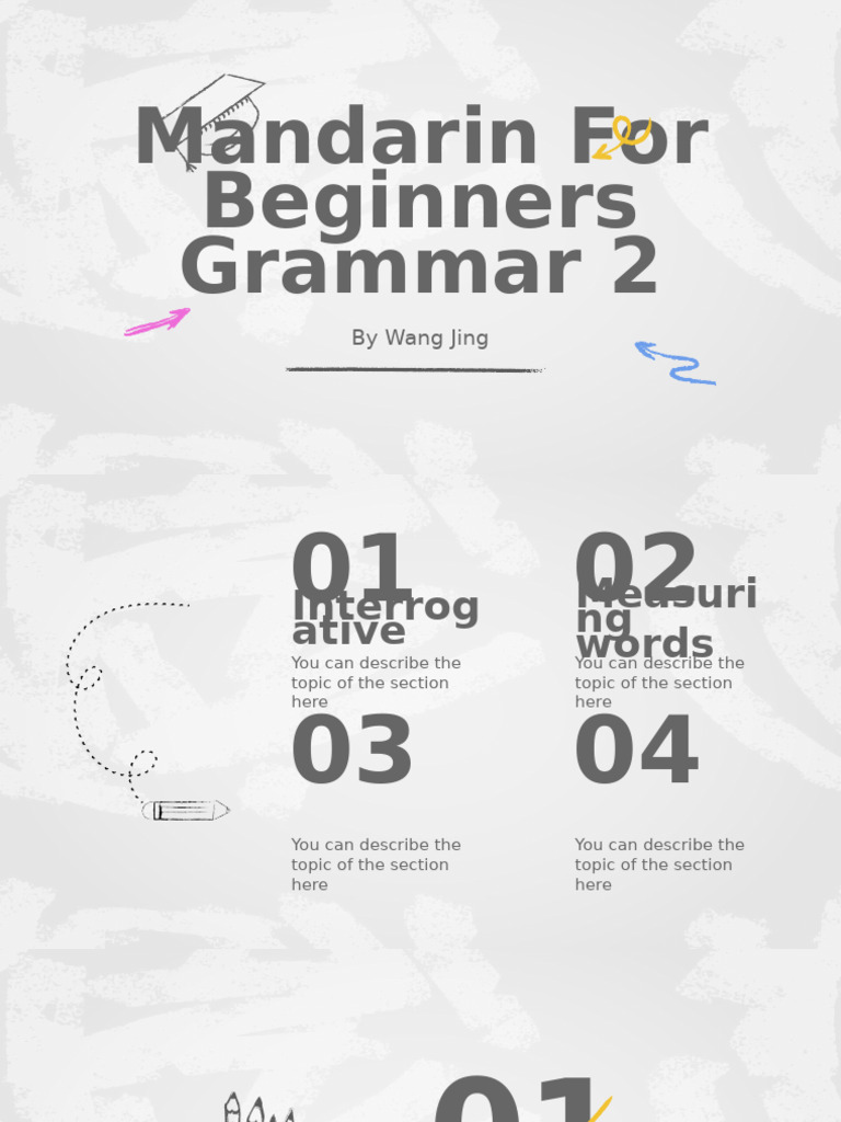 Grammars2Mandarin For Beginners | PDF | Morphology | Grammar