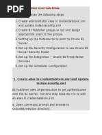 Configuring BI Publisher To Use Oracle BI Data