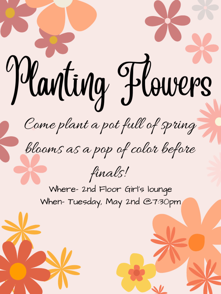 Planting Flowers | PDF