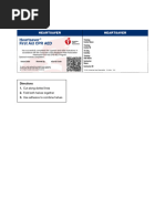 Heartsaver Roster | PDF | First Aid | Cardiopulmonary Resuscitation