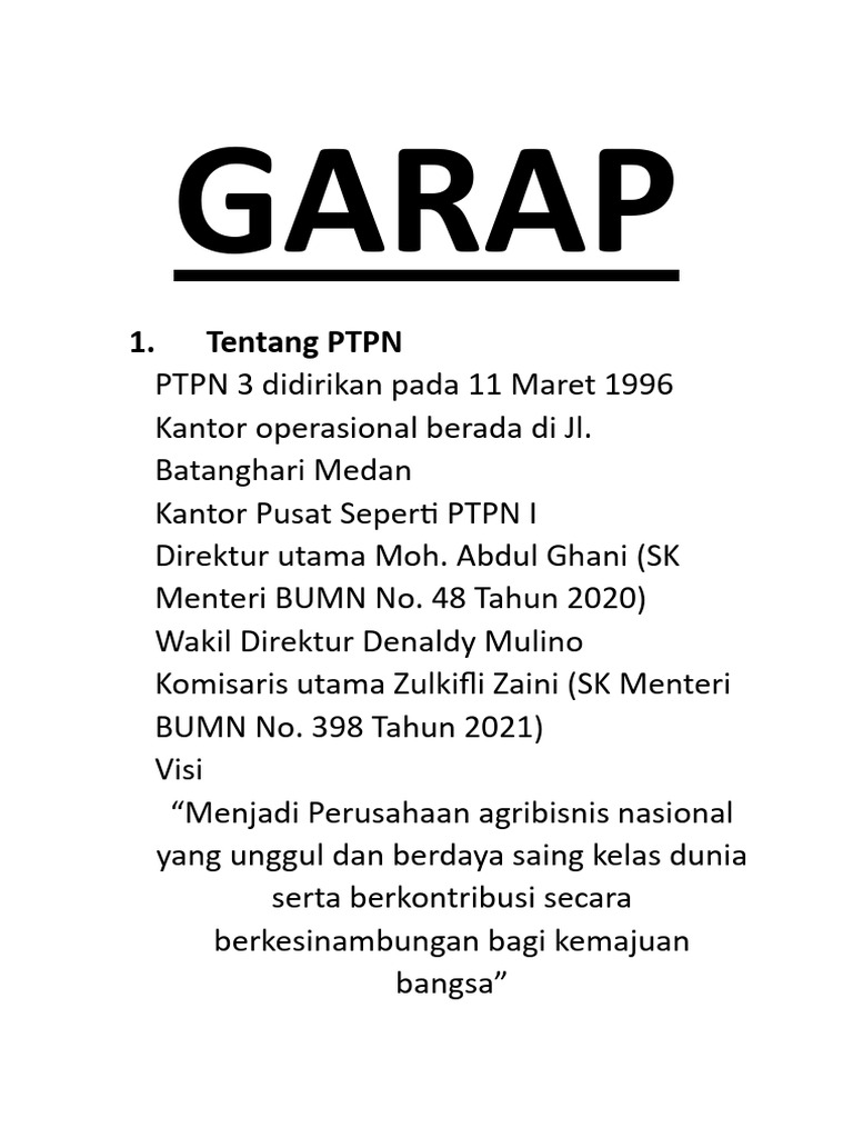 GARAP - Copy-1-2 | PDF | Karier & Perkembangan