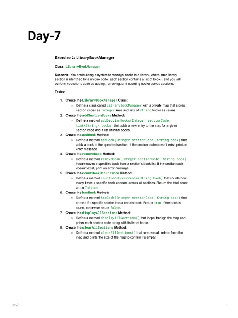 Day-7 | PDF | Computer Programming | Software Engineering