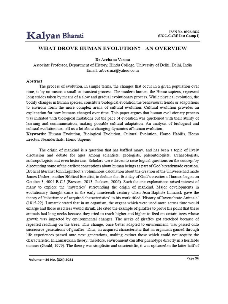 Human Evolution: Biological and Cultural Insights | PDF | Homo | Bipedalism