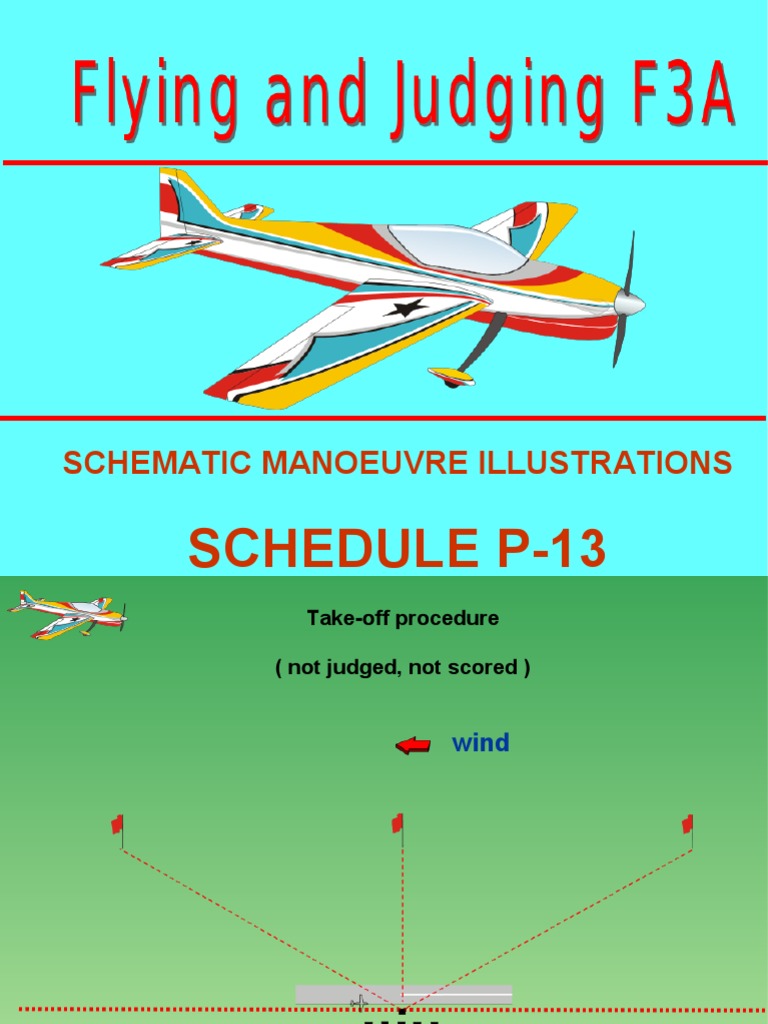 F3A P27 Maneuver Schedule P-13 | PDF | General Aviation | Aerial Warfare