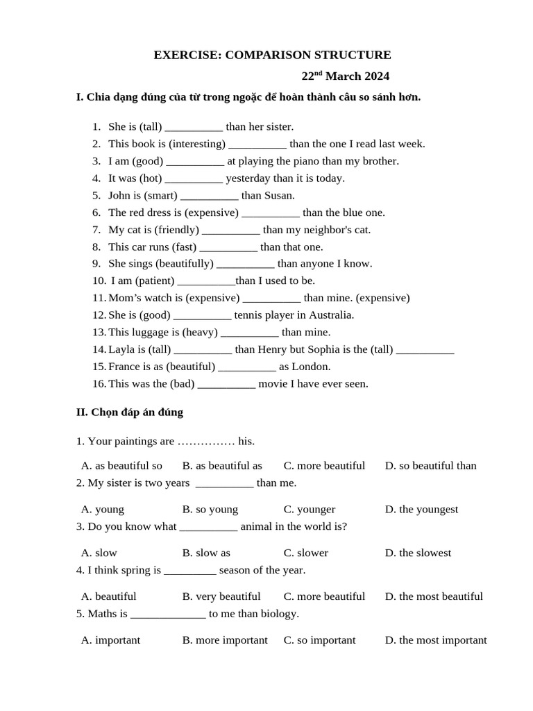 Comparing Beauty and Attributes | PDF