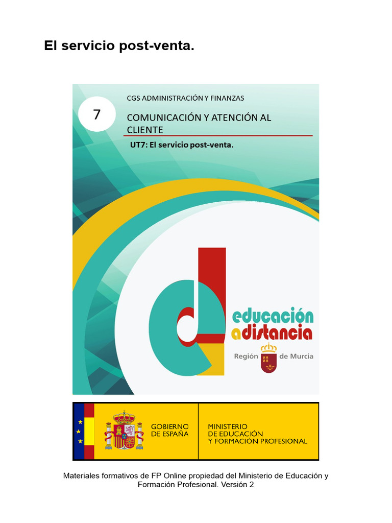 Tema 7. CAC | PDF | Calidad (comercial) | Producto (Negocio)