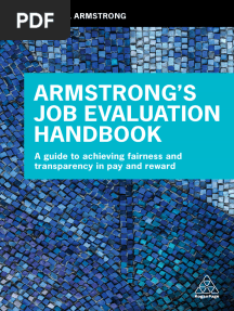 Armstrong's Job Evaluation Handbook