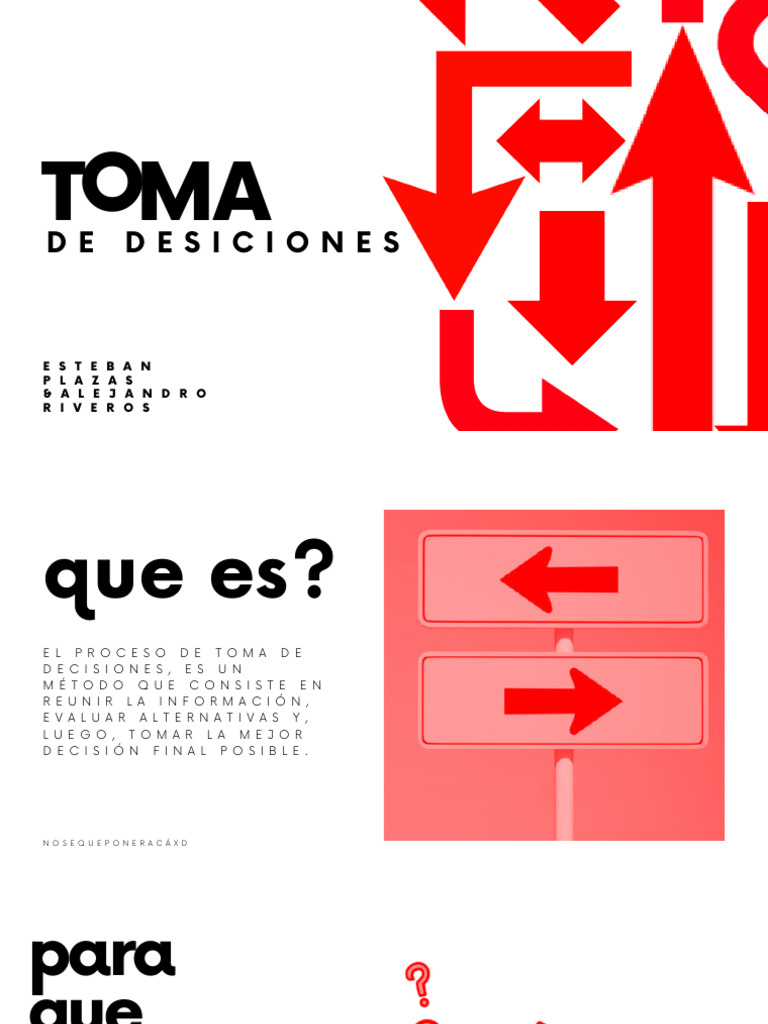 Proceso de Toma de Decisiones Efectivo | PDF | Crecimiento personal y ...