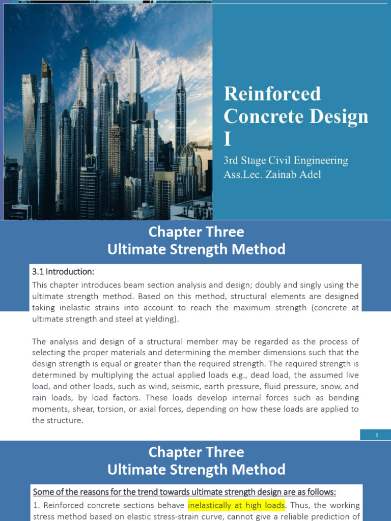 Reinforced Concrete Design 3 | PDF | Strength Of Materials | Fracture