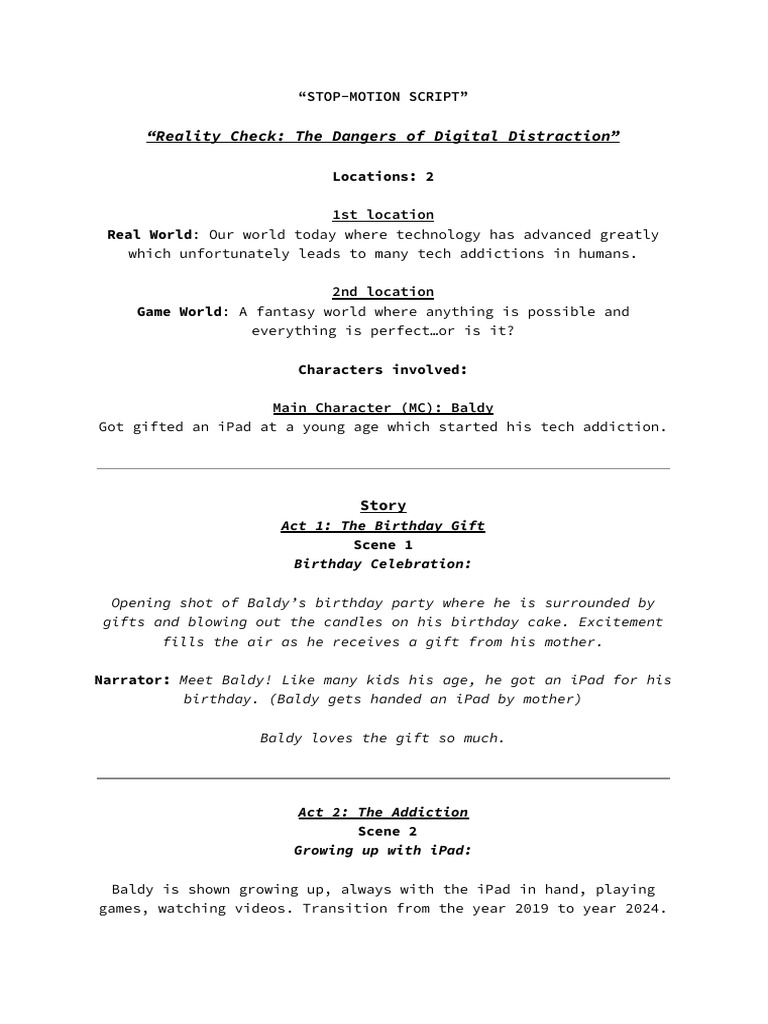 Baldy Script PDF | PDF