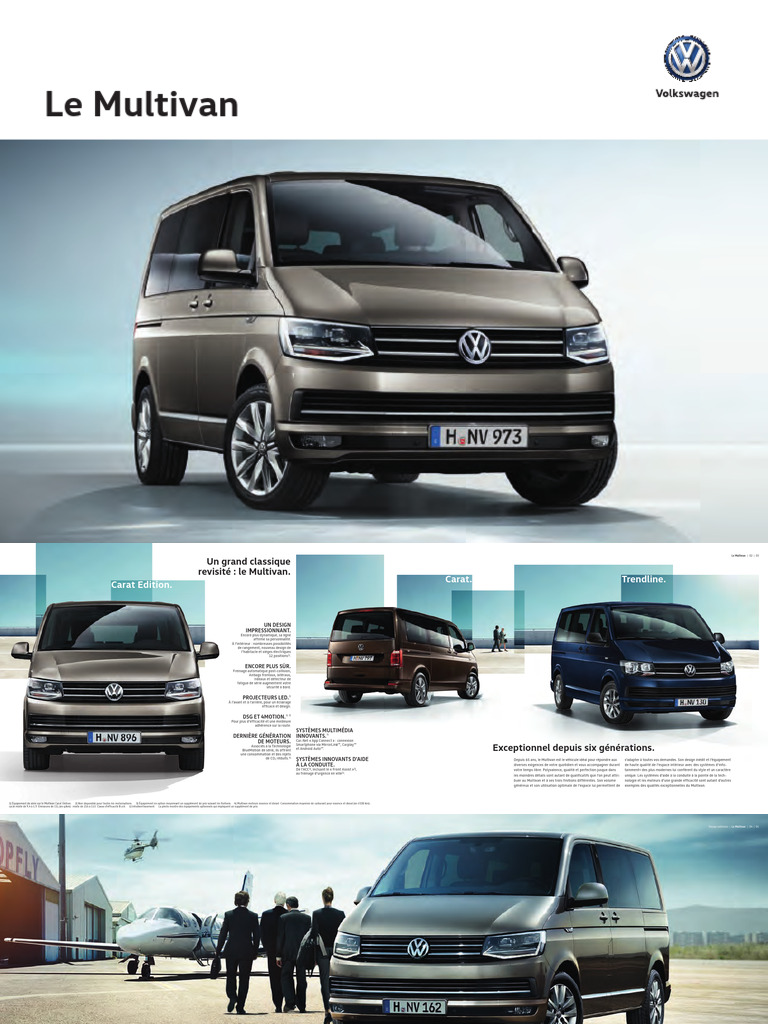 Multivan Catalogue 201607 | PDF | Airbag | Frein