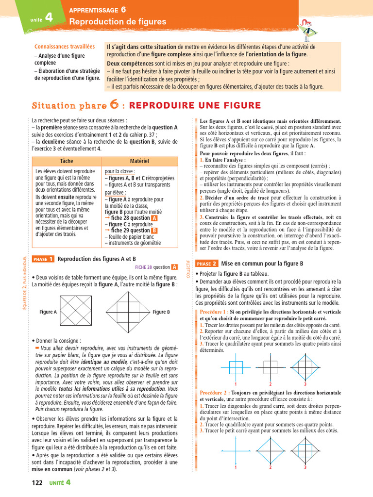 Reproduction de Figures Complexes CM1 | PDF | Polygone | Triangle