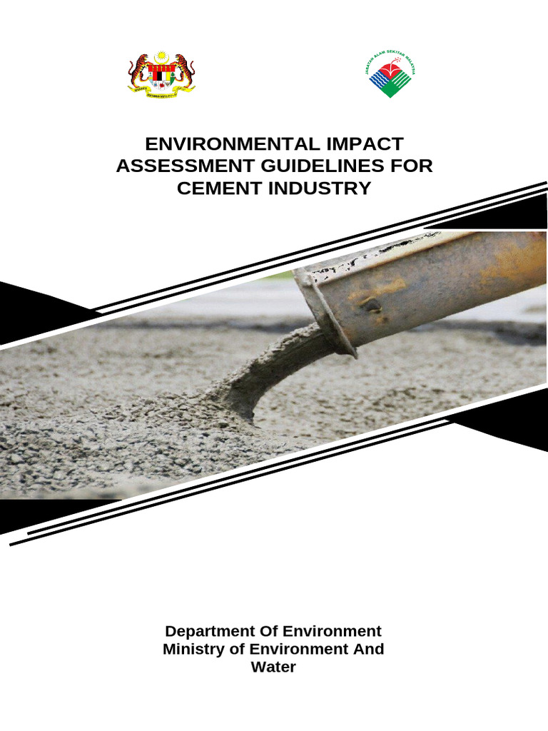 EIA Guidelines For Cement Industry | PDF | Environmental Impact ...