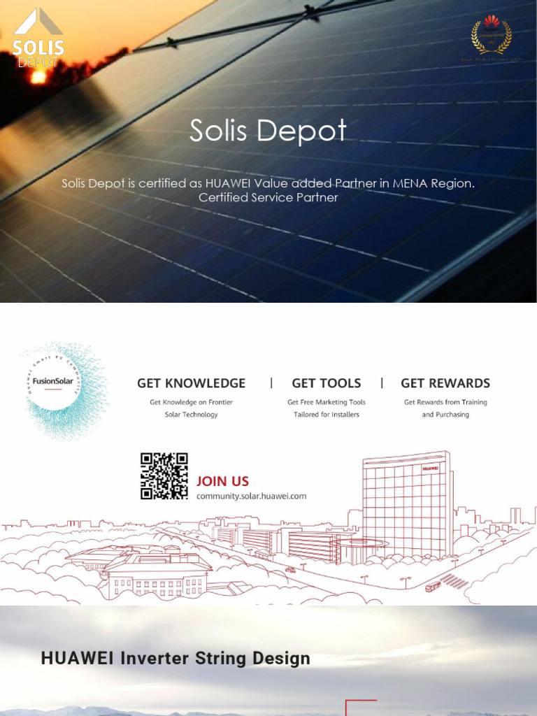 Huawei Inverter String Design Guide | PDF | Solar Panel | Electrical ...