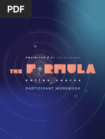 Joe Dispenza - The Formula Workbook (Cleaned) - Encephalon, Inc. (2021)