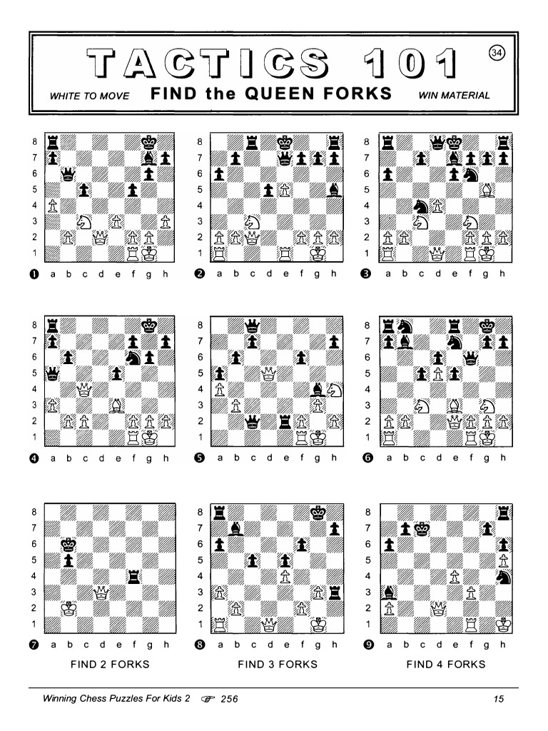 Winning Chess Puzzles for Kids 2 | PDF