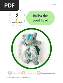 Bulba The Seed Toad