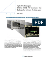 Agilent Technologies U7238A MIPI D-PHY Compliance Test Software For Infiniium Oscilloscopes