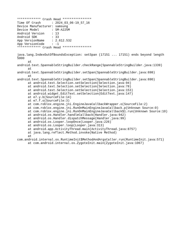 Enzo Mod Menu Crash Report | PDF | Business