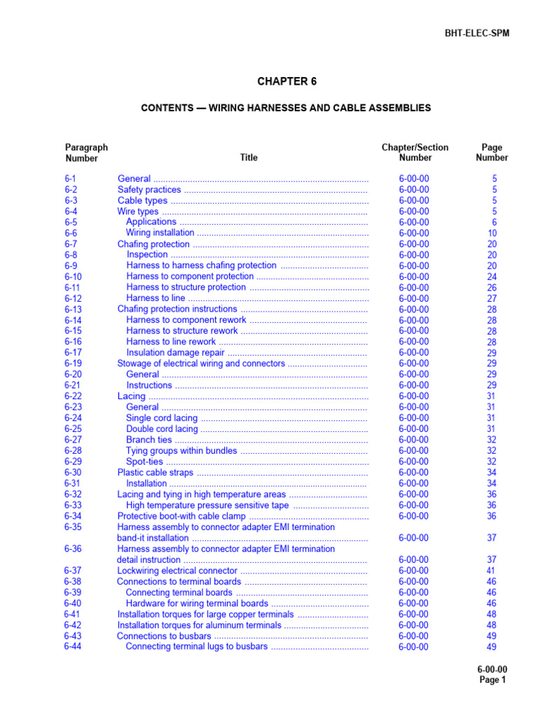 Wiring Harnesses and Cable Assembly Guide | PDF | Insulator ...