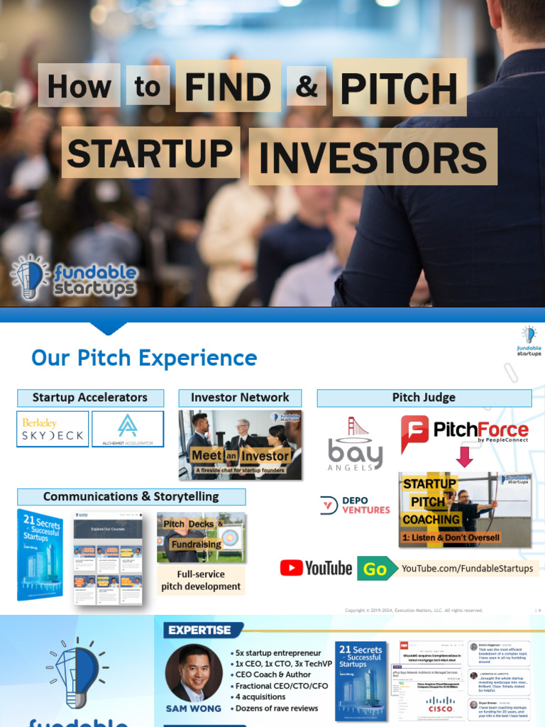 FS Pitch Deck v4 Overview Event | PDF | Startup Company | Small ...