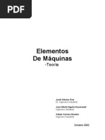 Elementos de Maquinas- Teoria, 1° ED.  - Jordi  Viñolas Prat