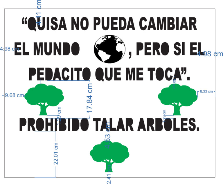 Prohibido Talar Arboles Medidas | PDF