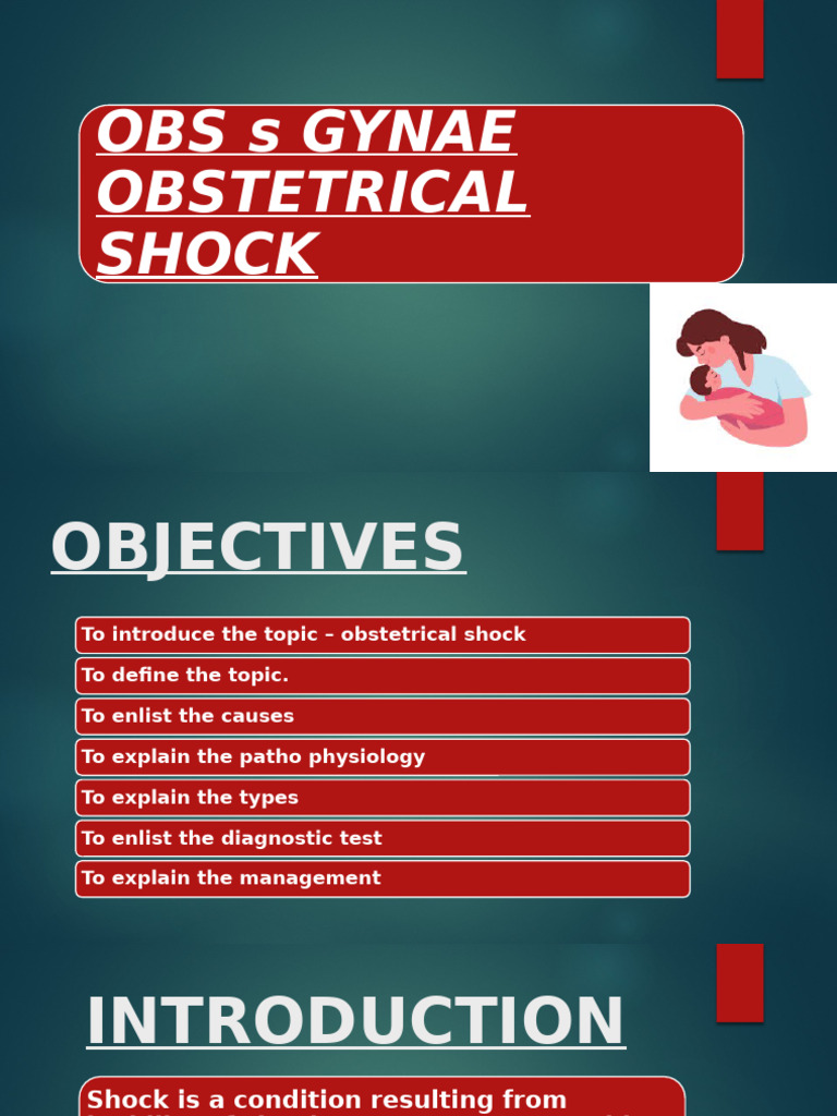 Understanding Obstetrical Shock | PDF | Shock (Circulatory) | Sepsis