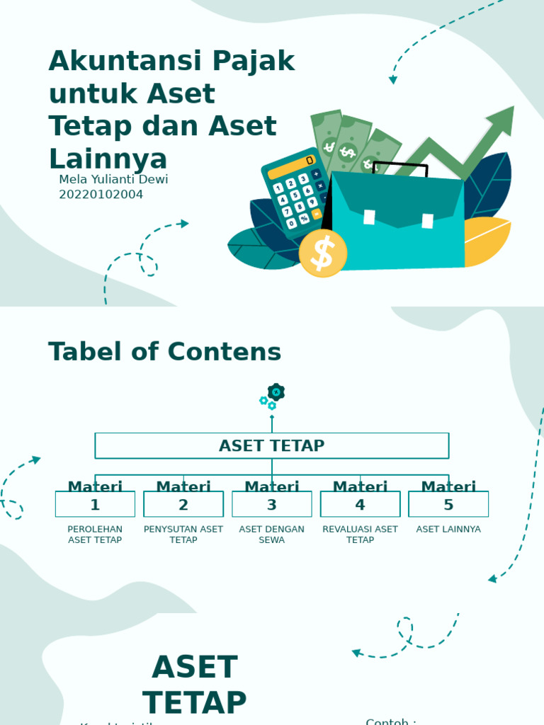 Akuntansi Pajak Aset Tetap dan Lainnya | PDF | Pengelolaan Keuangan & Uang