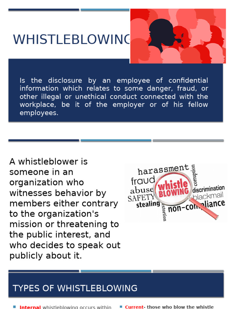 Whistle Blowing | PDF | Multi Level Marketing | Social Psychology