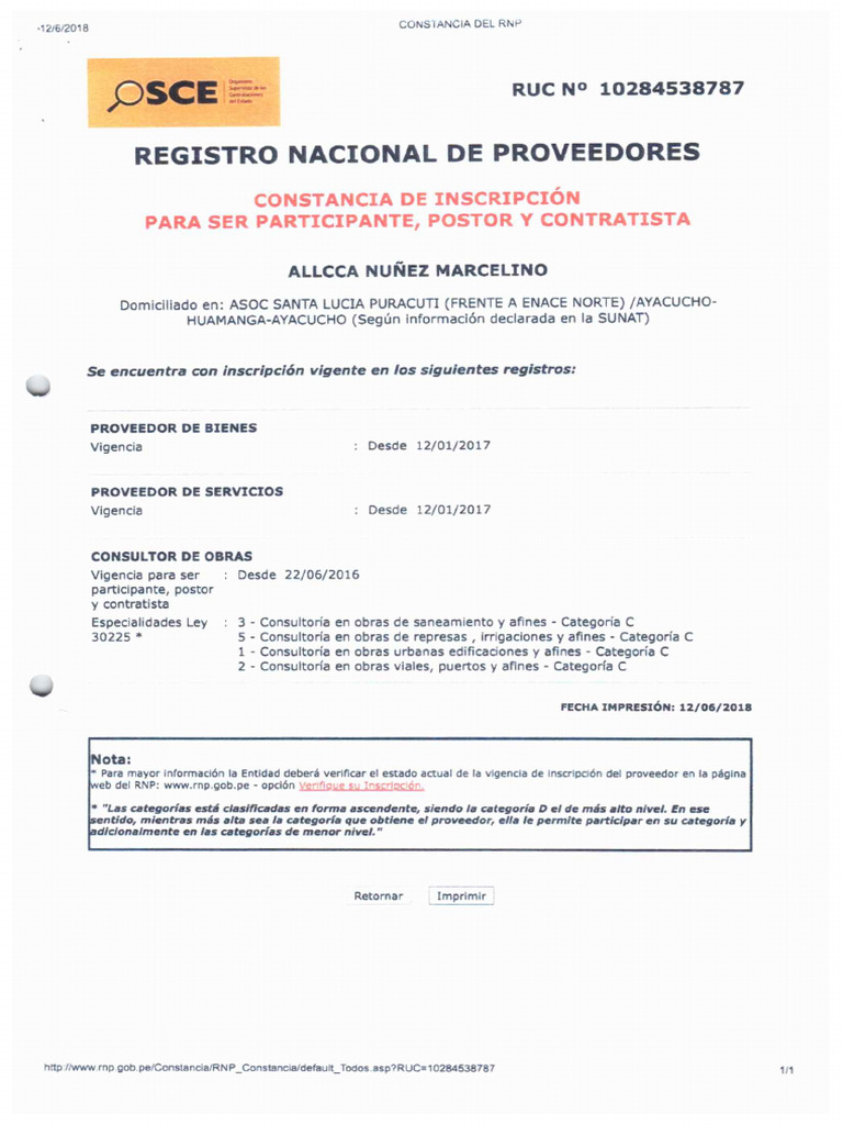 RNP | PDF