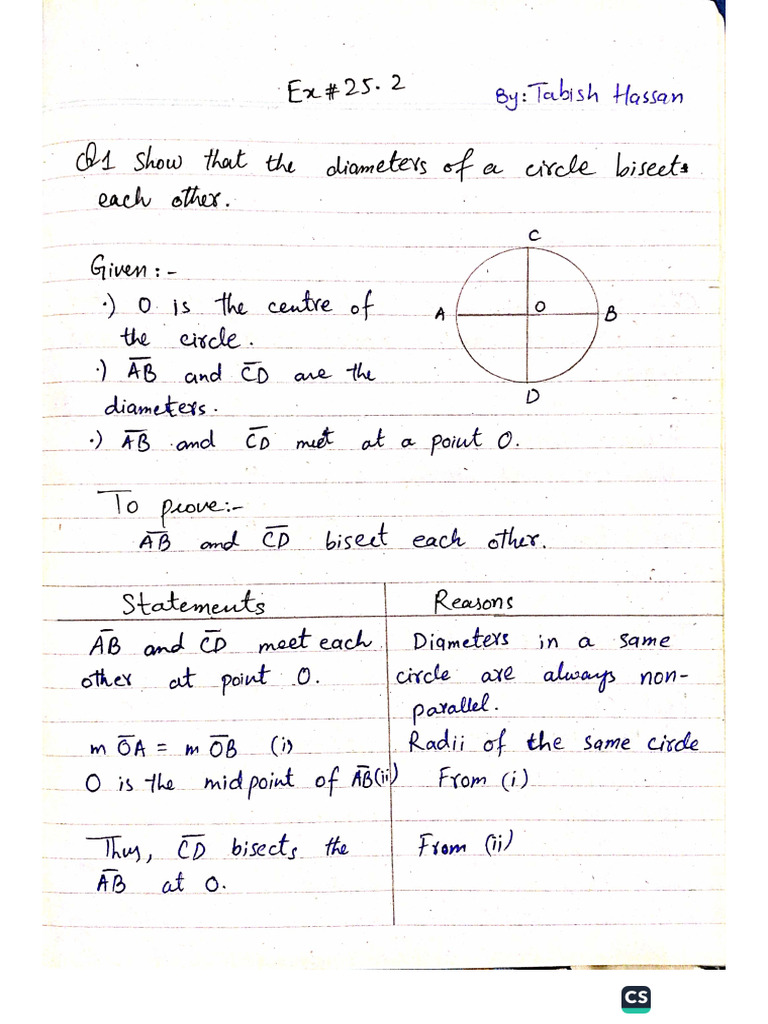 Ex 25 2 class 10 math pdf