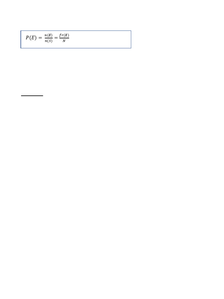 Notes+7 4a | PDF | Probability Distribution | Probability