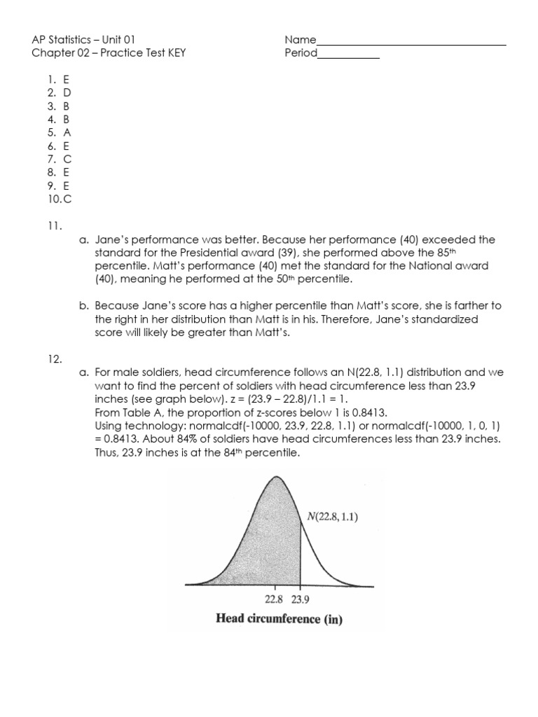 Chapter 02 Practice Test Key | PDF