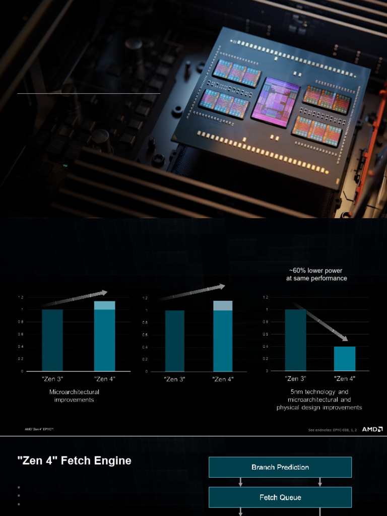 AMD Zen 4 EPYC CPU Architecture Overview | PDF | Computer Science ...