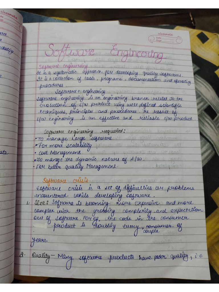 SE Notes | PDF
