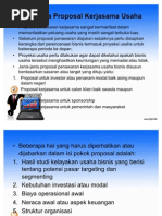 Kerangka Proposal Kerjasama Usaha