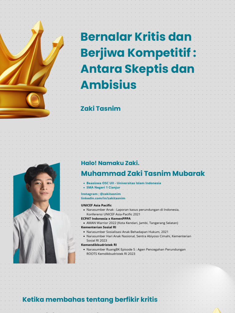 Bernalar Kritis | PDF