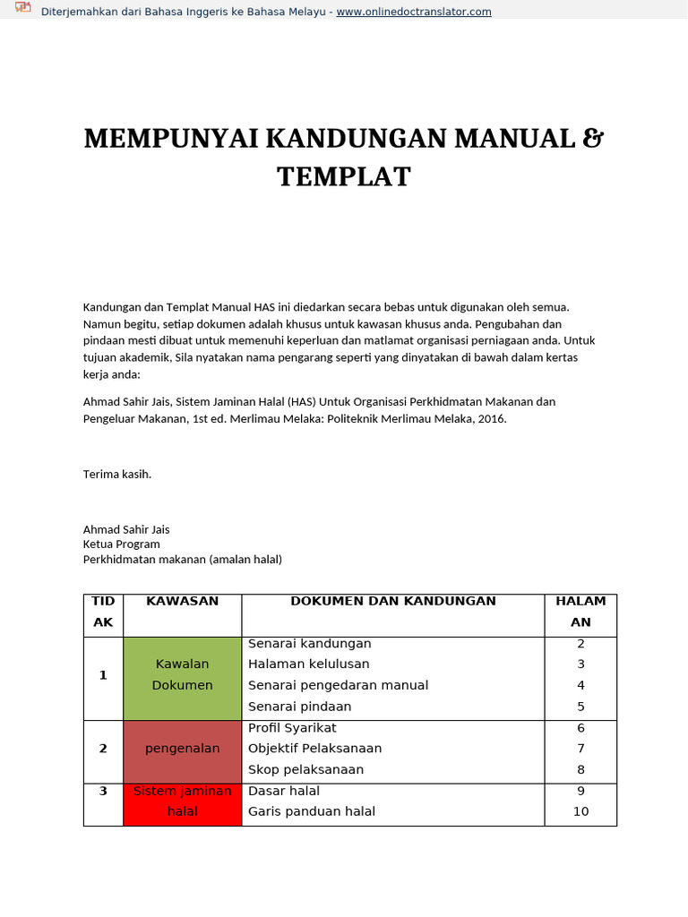 Contoh BM | PDF